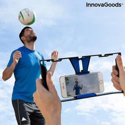 InnovaGoods Support pour Smartphone Stafect avec stabilisateur manuel noir/bleu