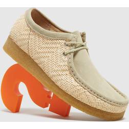 Clarks Originals Men's Wallabee Raffia Shoes Natural Interest