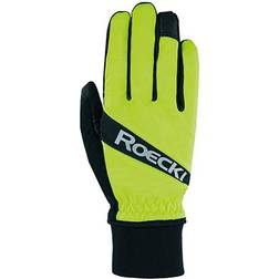 Roeckl Guantes Negro Amarillo - Black