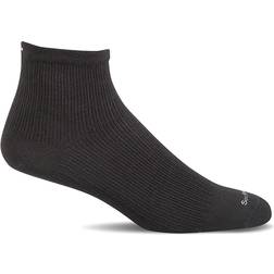 Sockwell Plantar Ease Qtr. Strømer-BLACK-L/XL