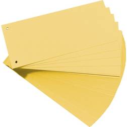 Herlitz Trennstreifen Gelb 100 er
