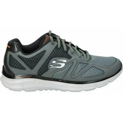 Skechers Men's 58350 Low Top Sneakers, Grey