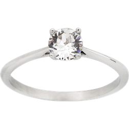 Edblad Leonore Ring - Silver/Transparent
