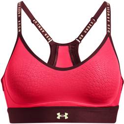 Under Armour Infinity Low Bra - Rot