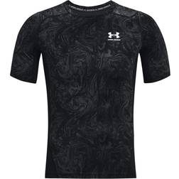 Under Armour Men's HeatGear Compression Printed Short Sleeve