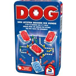 Schmidt Spiele 51428 Dog Bring Me with Game in Metal Tin Colourful