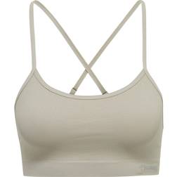 Hummel Reggiseno Sportivo da Donna hmlJuno - Beige