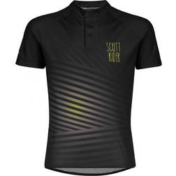 Scott RC Team S/S Shirt Jr - Midnight Blue/Copper Orange