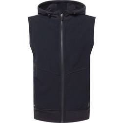 Adidas Statement Full-Zip Hooded Vest - Black