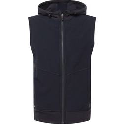 adidas Statement Full-Zip Hooded Vest - Black Male