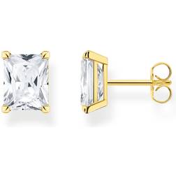 Thomas Sabo Sterling Plated Zirconia Earring H2201-414-14