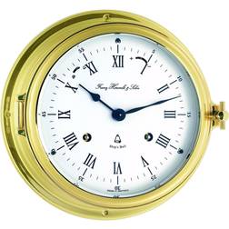 Hermle Hermle 35065-000132 Norfolk Brass Ships Bell Wall Wall Clock