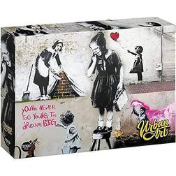 University Games U08572 Banksy Girl On A Stool Urban Art Puzzle