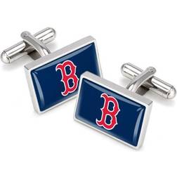 M-Clip Boston Sox Logo Square Cufflinks