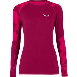 Salewa Cristallo Warm Amr Tee - Blau