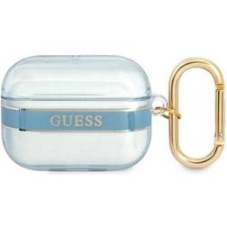 Guess GUAPHHTSB AirPods Pro cover niebieski/blue Strap Collection