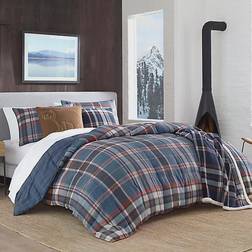 Eddie Bauer Shasta Lake Bedspread Blue (264.16x223.52cm)