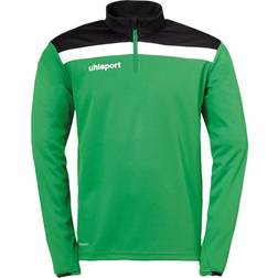 Uhlsport Felpa 1/4 Zip - Nero/Giallo