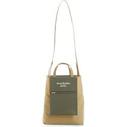 Acne Studios Paper Nylon Tote Bag Green