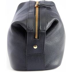 Royce Leather Toiletry Bag Black one-size