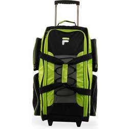 Fila Unisex Lätt Rullande Duffelväska - Neon Lime