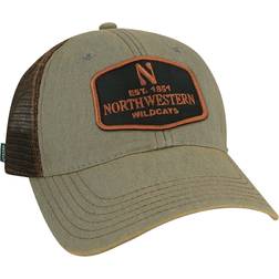 Legacy Athletic Northwestern Wildcats Practice Old Favorite Trucker Snapback Hat Men - Gray