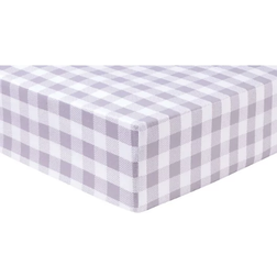 Trend Lab Buffalo Check Flannel Fitted Crib Sheet 28x52"