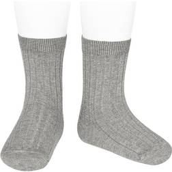 Condor Basic Rib Short Socks - Aluminium (20164-000-221)