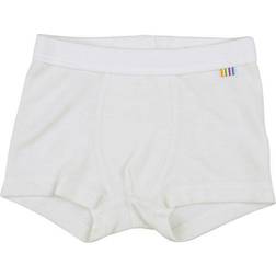 Joha Wool/Cotton Boxer Shorts - White (81972-42)