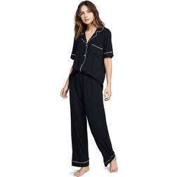 eberjey Gisele Short Sleeve Long Pant Pajama Set