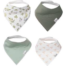 Copper Pearl Baby Bandana Bibs 4-pack Haven