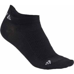 Craft Cool Shaftless Socks 2-pack W - Black