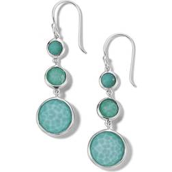 Ippolita Lollipop Lollitini 3-Stone Drop Earrings - Silver/Turquoise