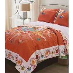 Greenland Home Fashions Topanga Quilts Multicolour (266.7x241.3cm)