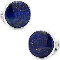 Cufflinks Inc Sterling Classic Formal Lapis Cufflinks