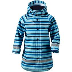 Didriksons Children's Babu Patterned Jacket - Striped Breeze