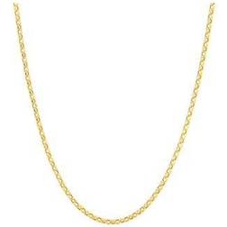 Saks Fifth Avenue Women's 14K Hollow Round Rolo Chain Necklace