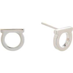 Ferragamo Gancini Earrings S - Silver