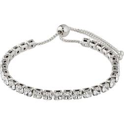 Pilgrim Armbånd Lucia_PI Sølvbelagt Krystal Dam Armband one