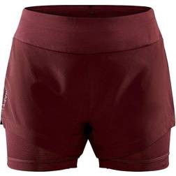 Craft ADV Essence 2-In-1 Shorts - Purple/Röd
