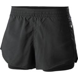 Nike Tempo Luxe 2-in-1 Hardloopshorts - Zwart