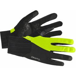Craft All Weather Handschuhe - Schwarz/Gelb