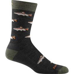 Darn Tough Men Spey Fly Crew Lightweight with Cushion Sock