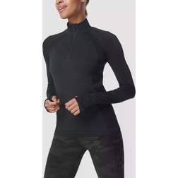 Sweaty Betty Athlete Seamless Half Zip Long Sleeve Top