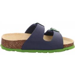 Superfit Fussbettpantoffel Sandals - Blue/Green (0-800111-8200)