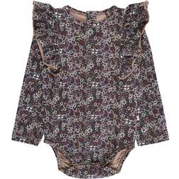 The New Thsdesiree L/S Bodysuit - Roebuck Multi Flower AOP (TNS1416)