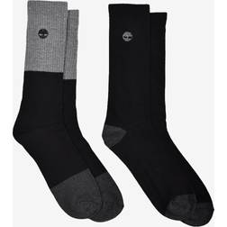 Timberland Men's Colorblock Crew Socks, Pack of