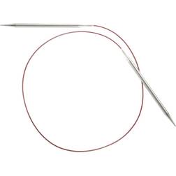 ChiaoGoo Red Lace 80 cm Rode Kant Roestvrijstalen Rondbreinaalden 0/2 mm