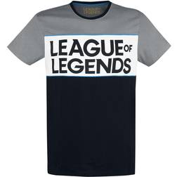 Difuzed League Of Legends Cut & Sew Core Short Sleeved T-shirt - Black