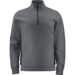 ProJob Half-Zip Collegepaita - Musta